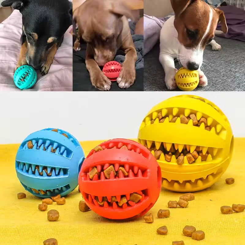 Interactive Chew & Treat Ball for Dogs