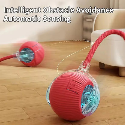 Smart Interactive Rolling Ball Toy for Cats